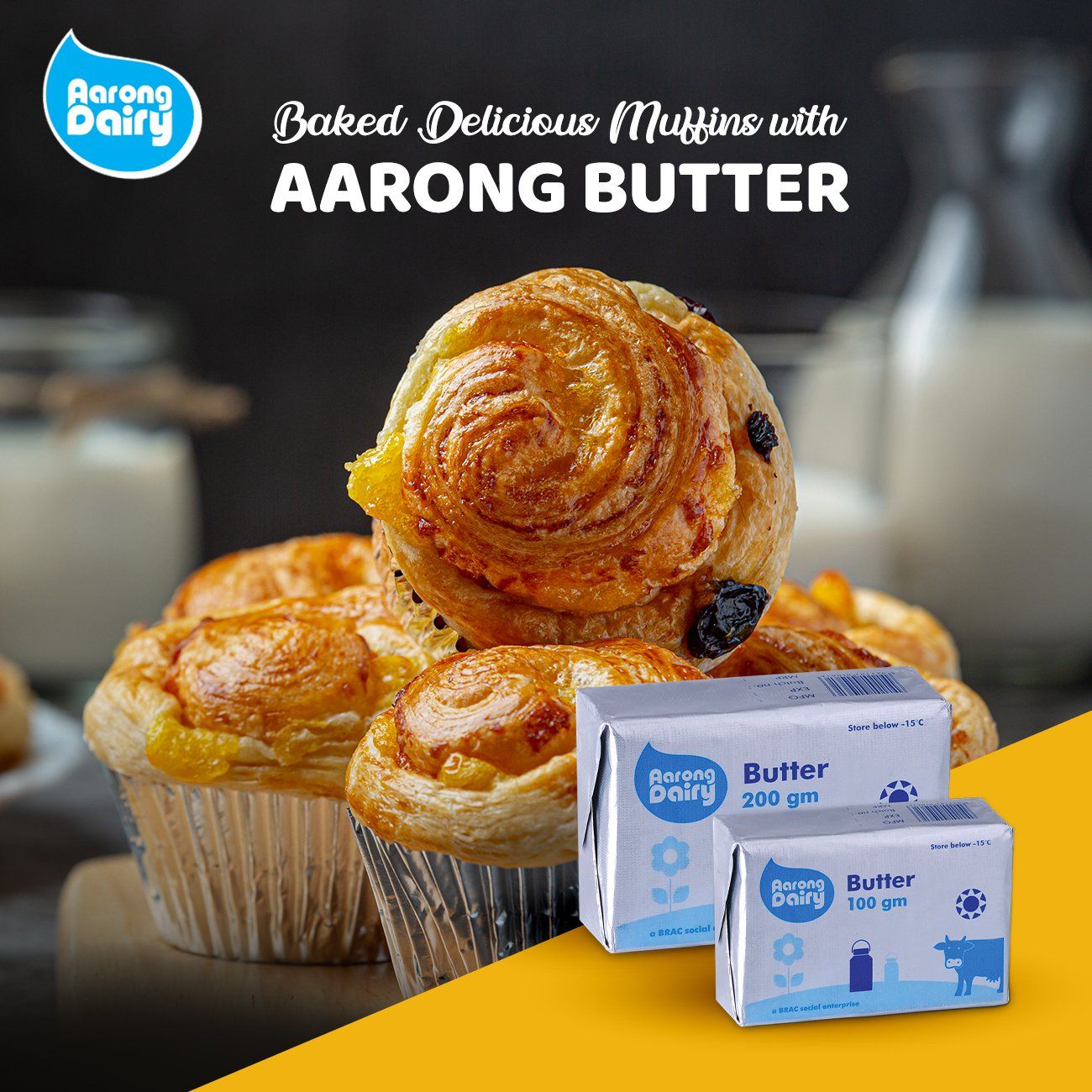 Aaron G Dairy campaign post