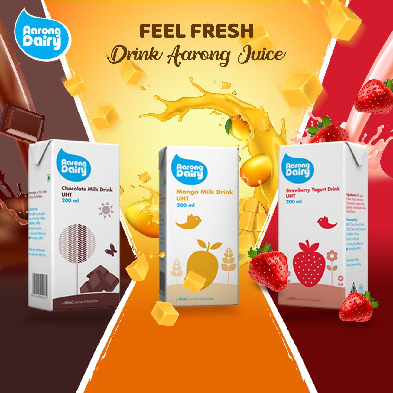 Aaron G Dairy campaign post