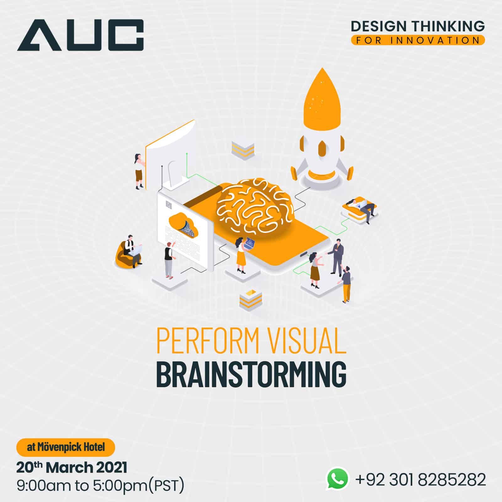 AUC campaign post