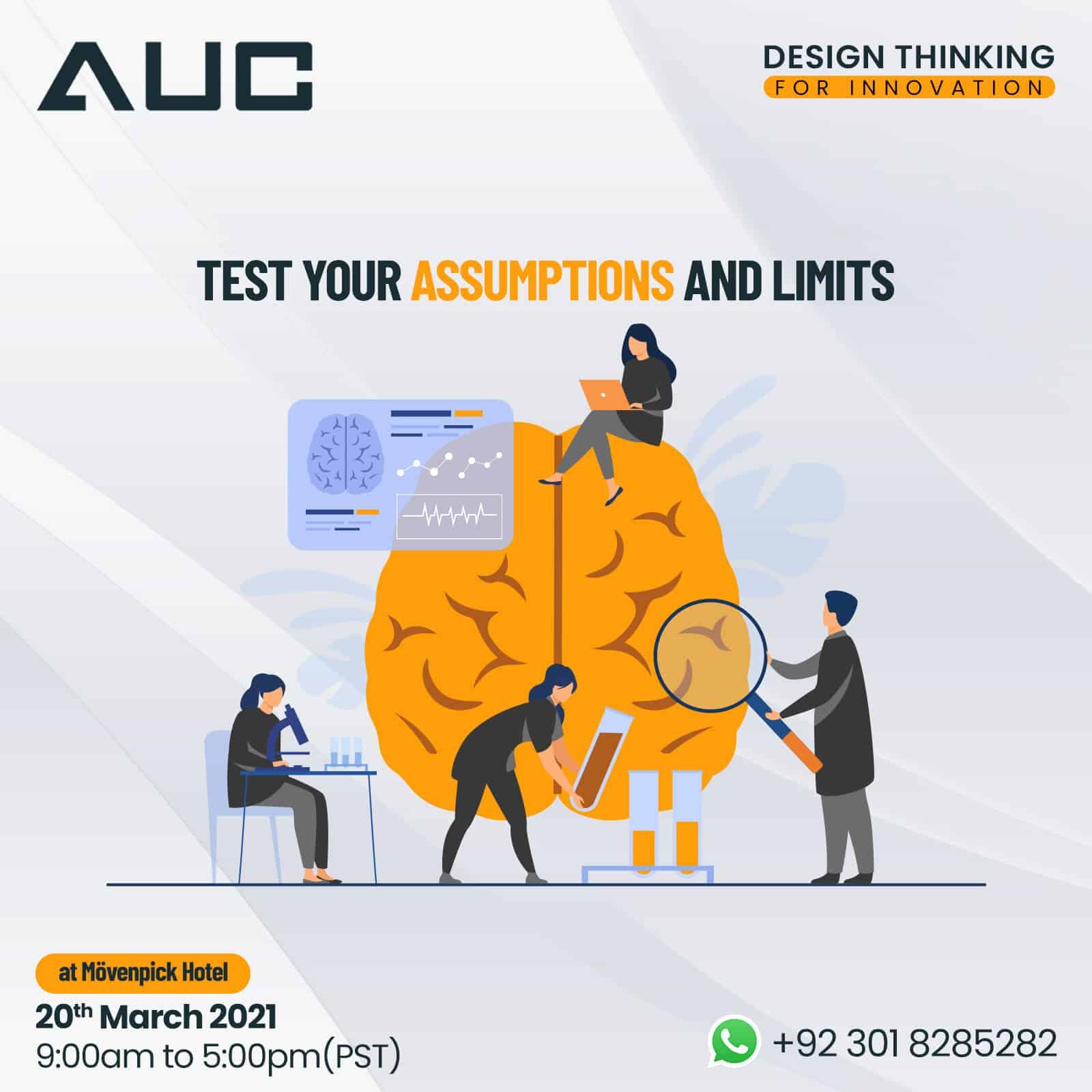 AUC campaign post