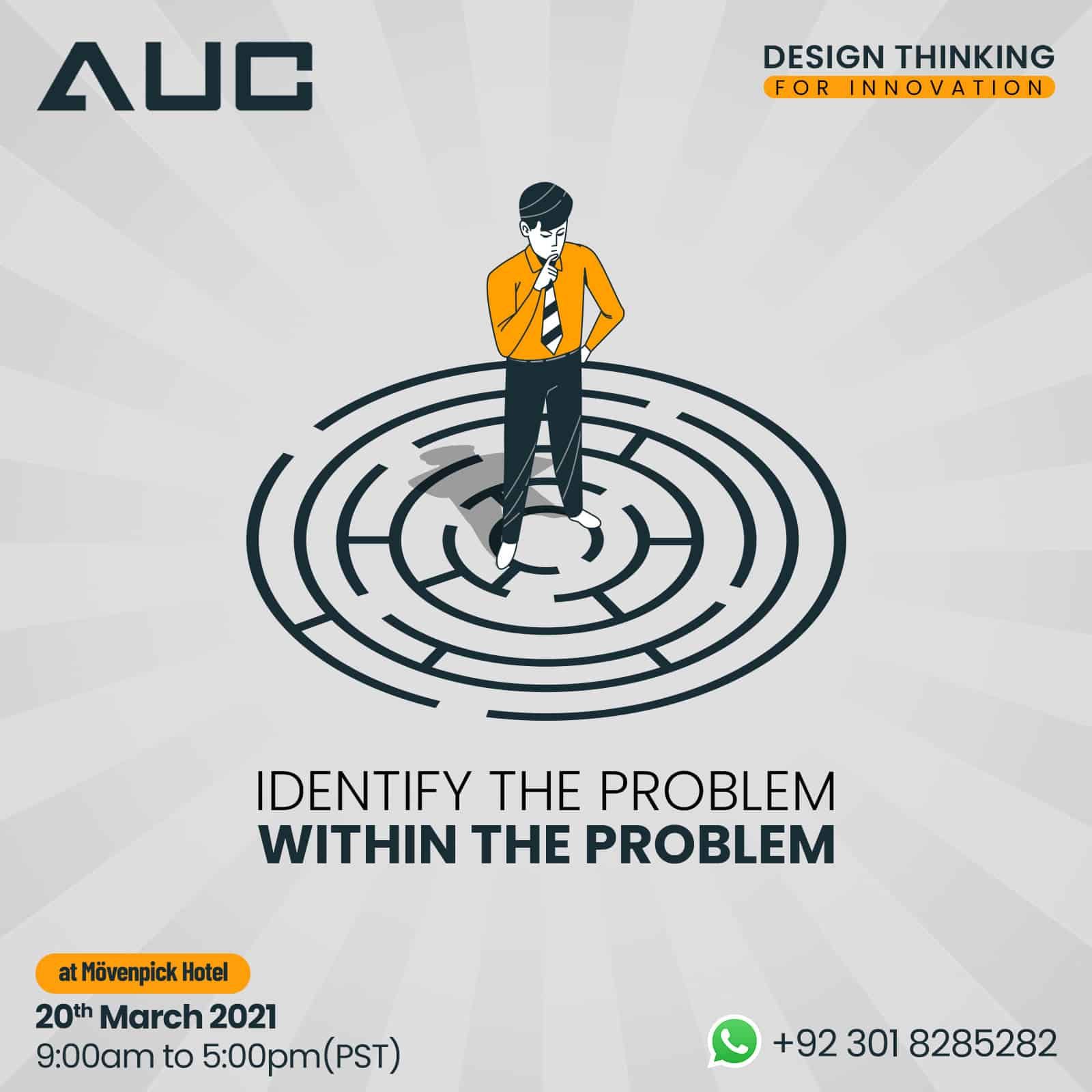 AUC campaign post