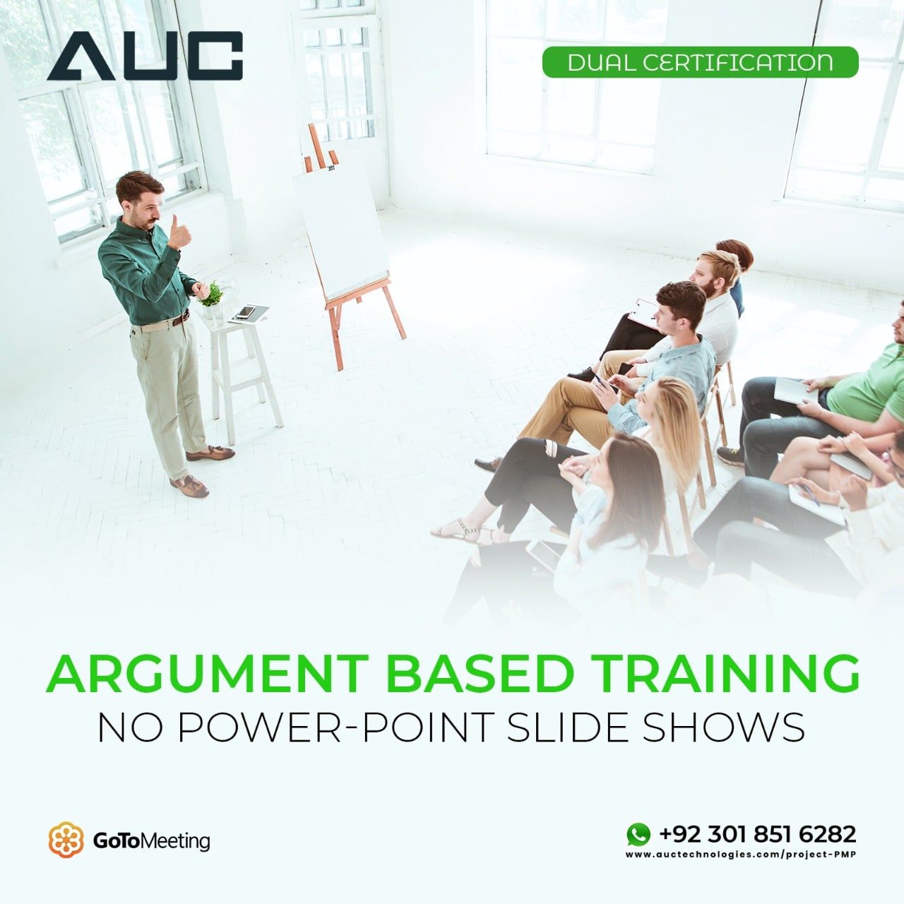 AUC campaign post