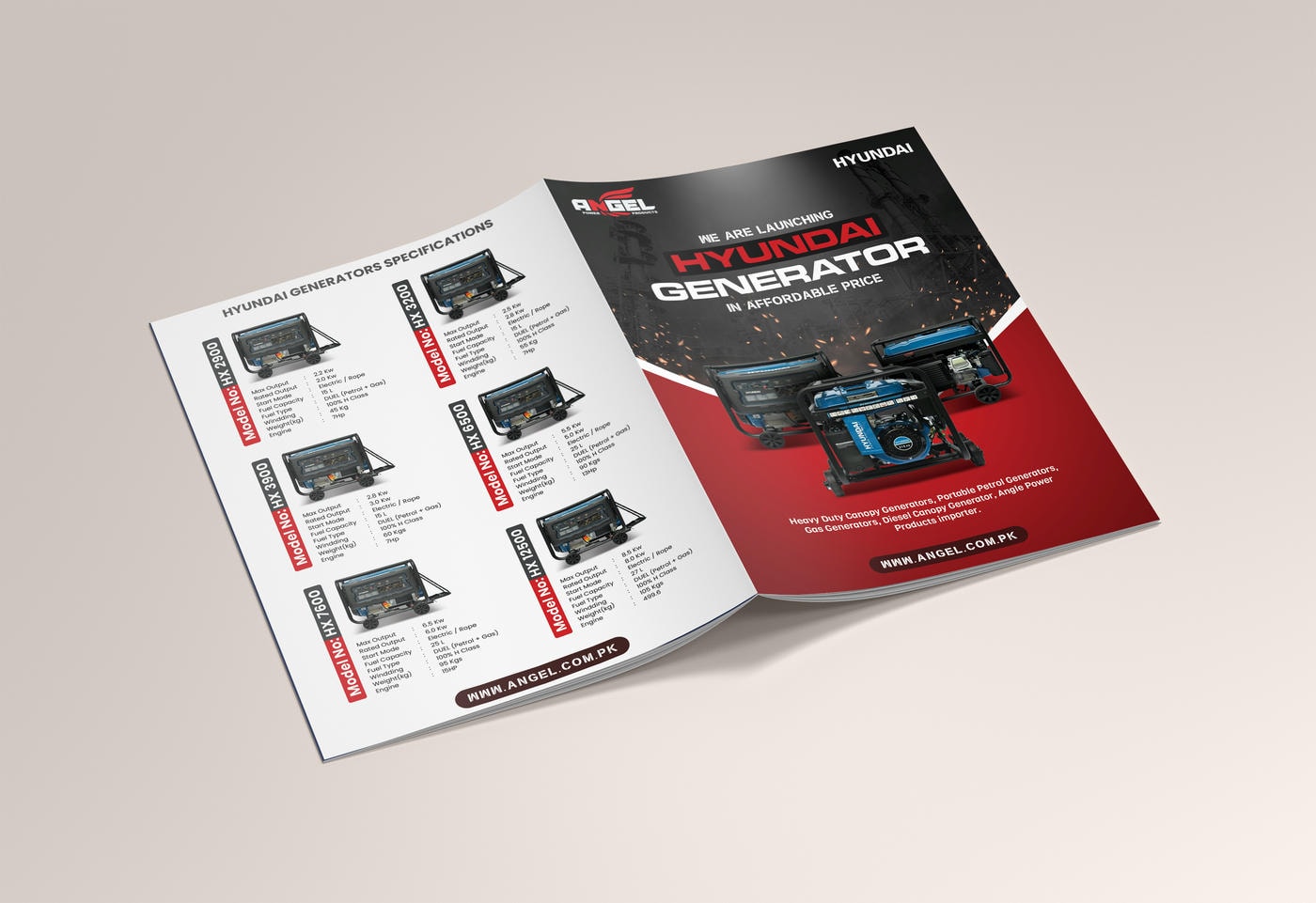 Brochure Designs work
