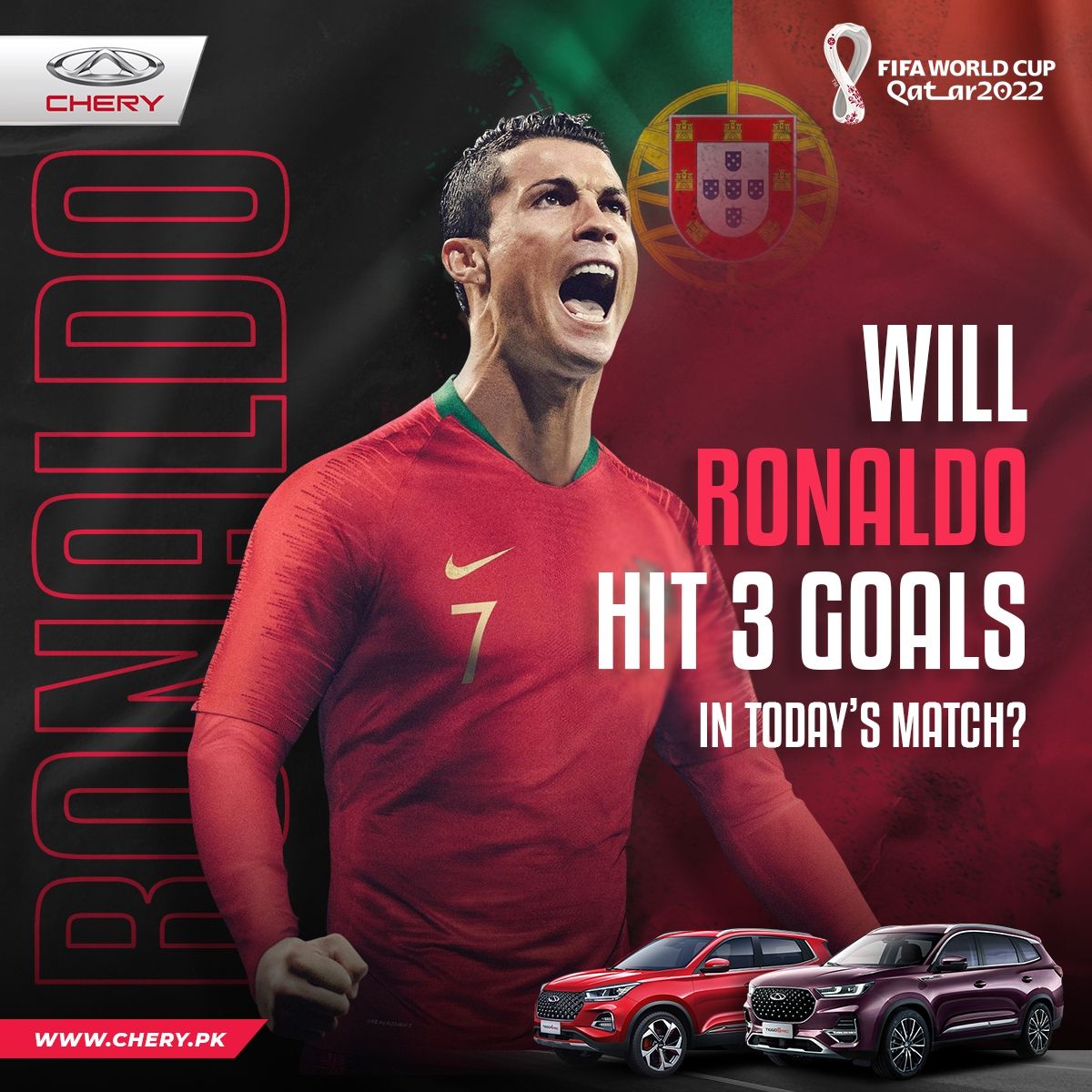 Chery Pakistan campaign post
