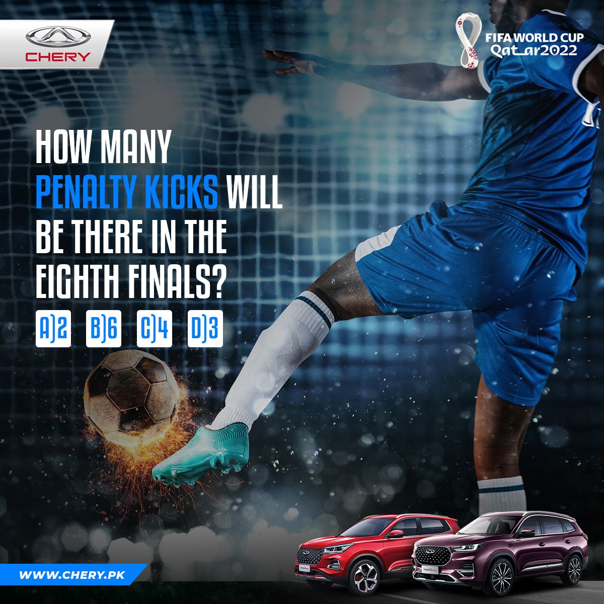 Chery Pakistan campaign post