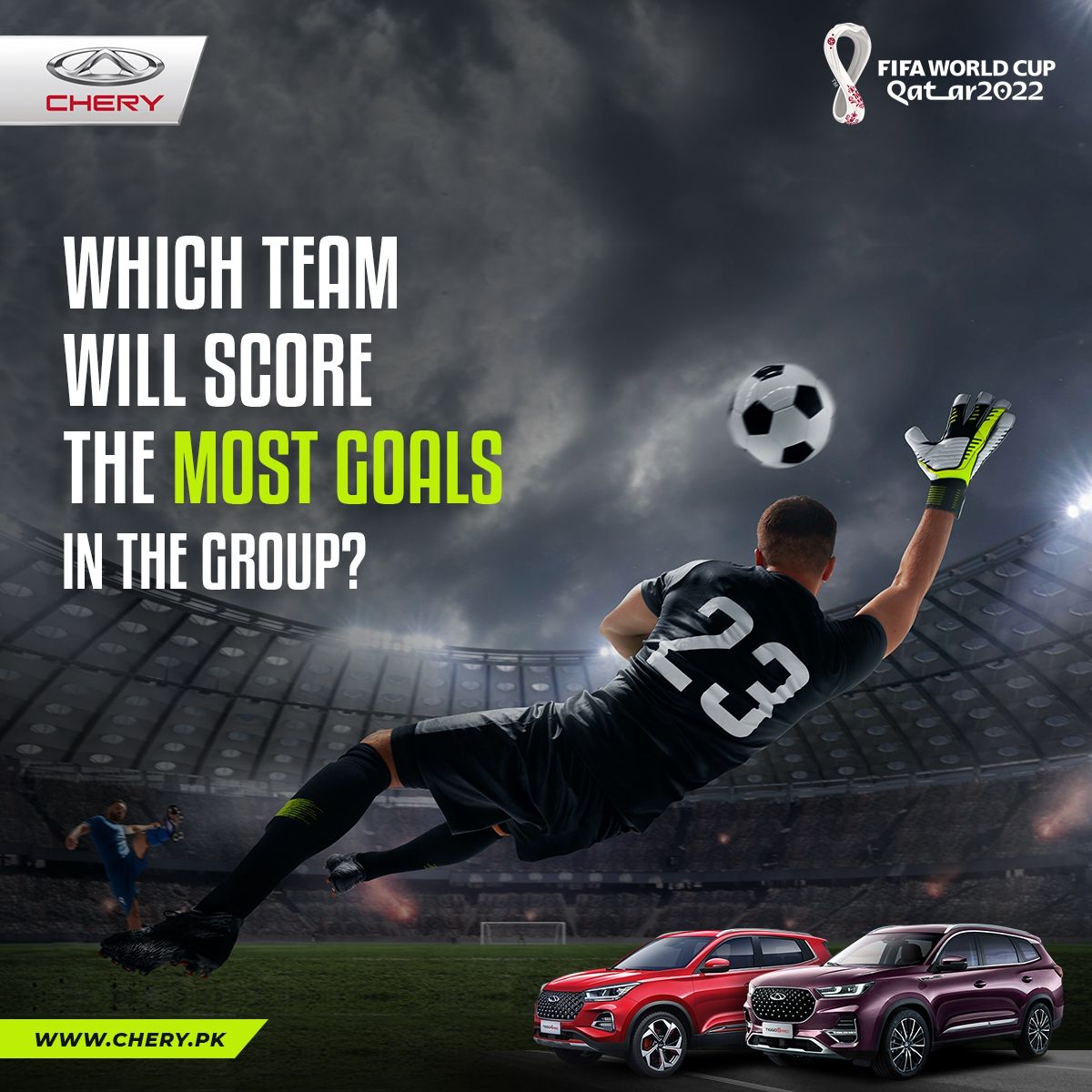 Chery Pakistan campaign post