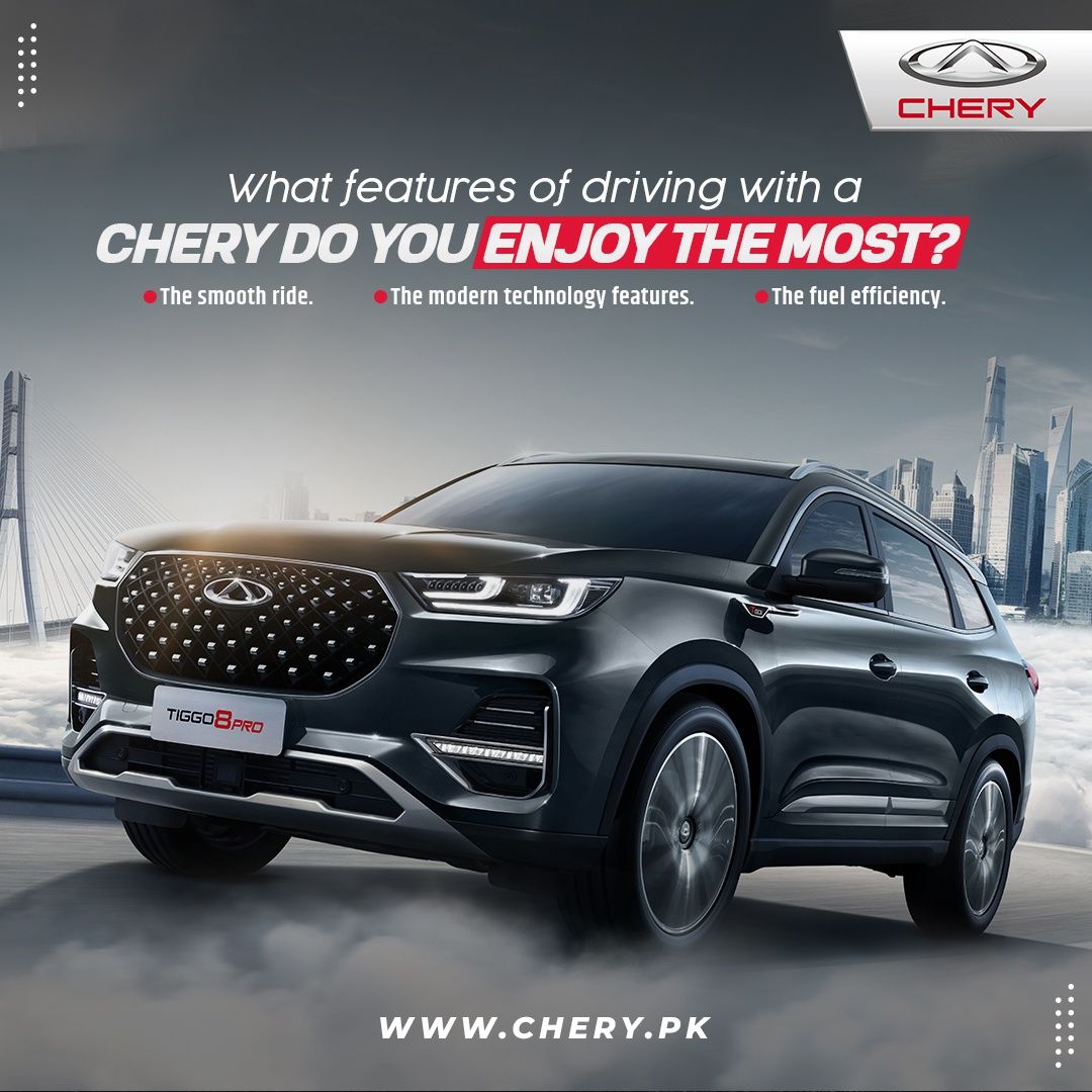 Chery Pakistan campaign post