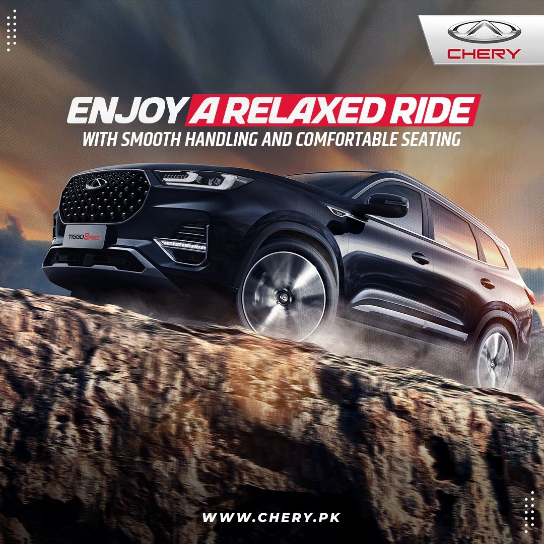 Chery Pakistan campaign post