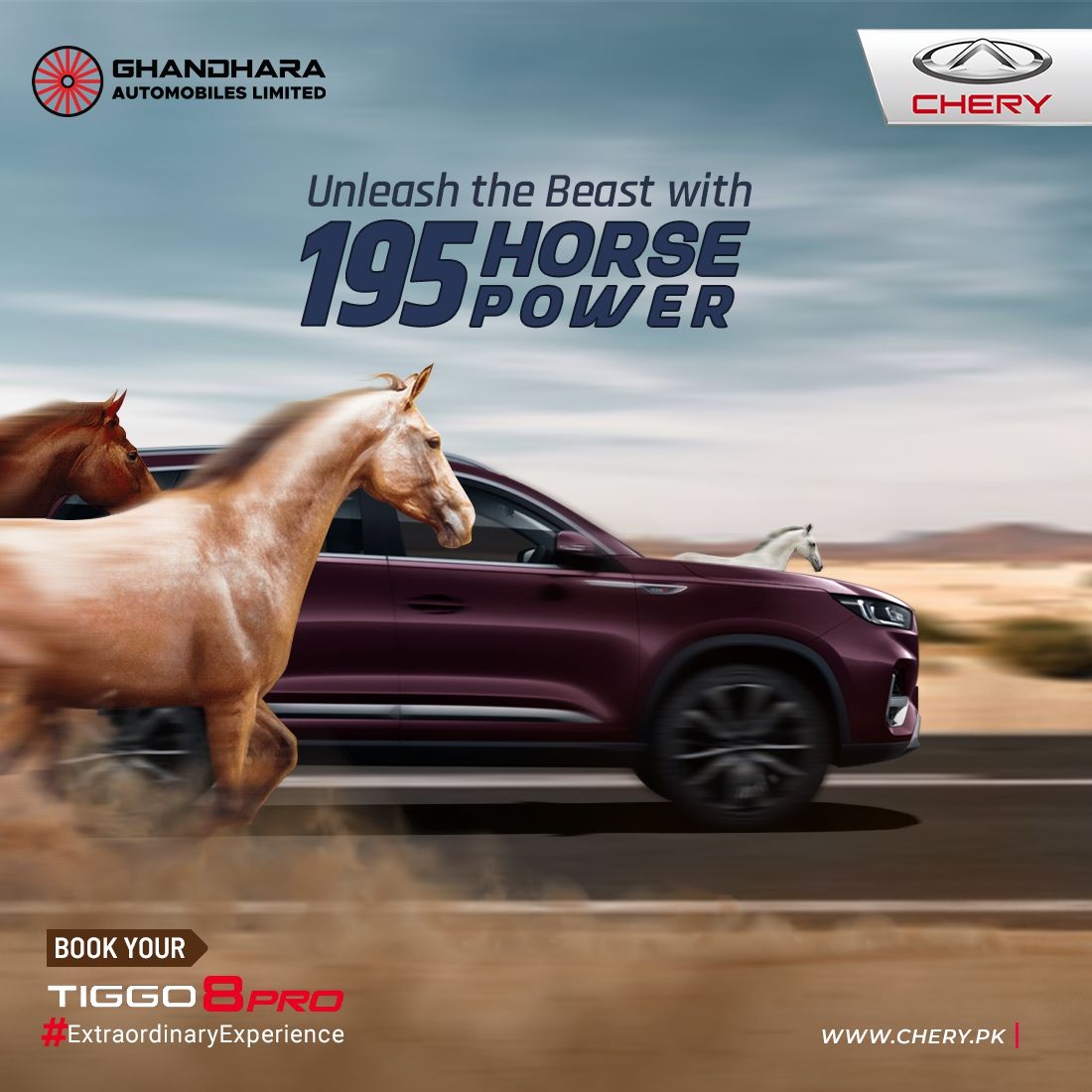 Chery Pakistan campaign post
