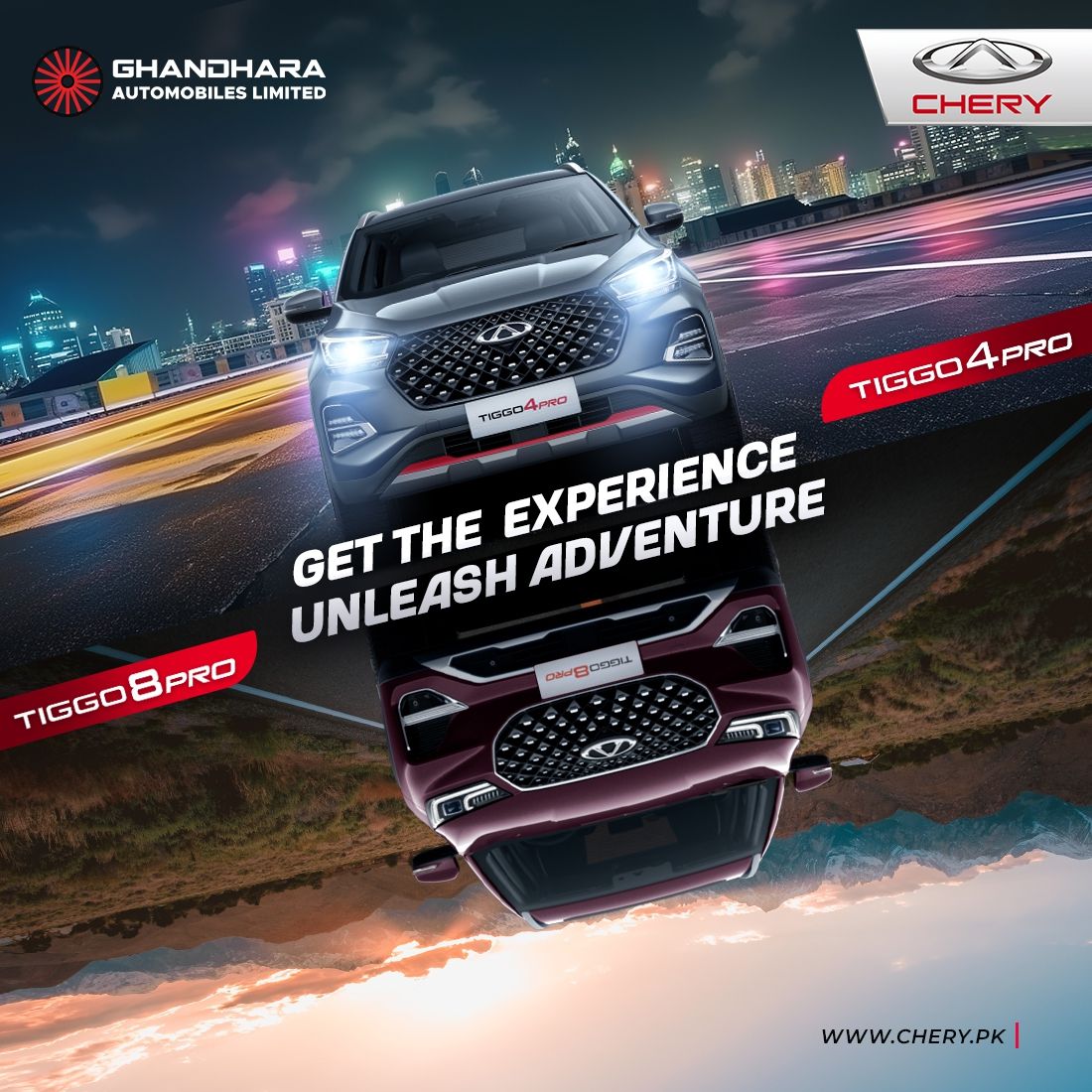 Chery Pakistan campaign post