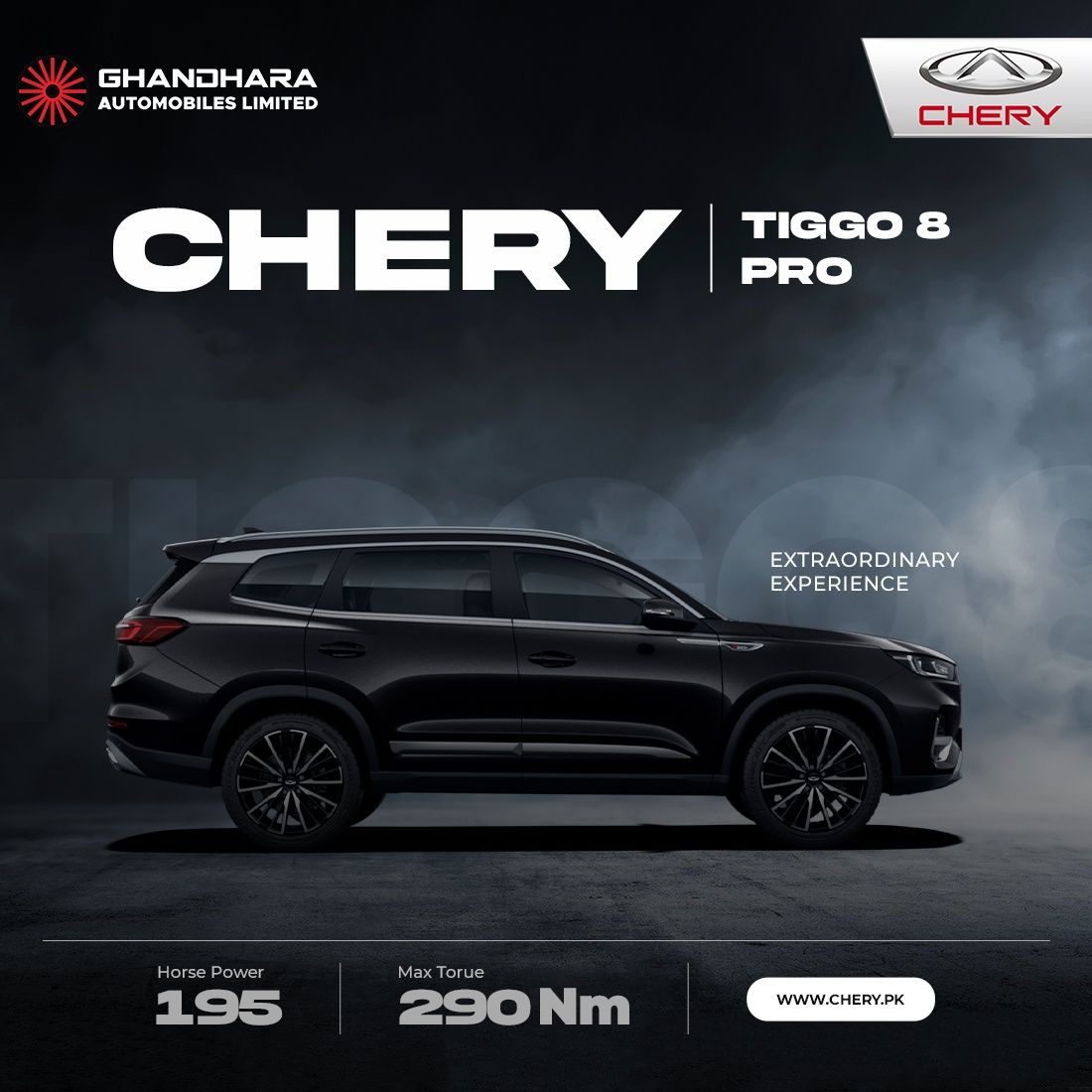 Chery Pakistan campaign post