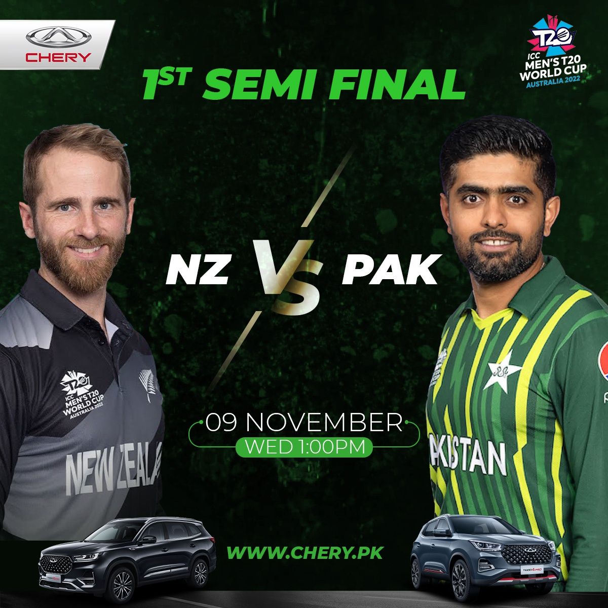 Chery Pakistan campaign post