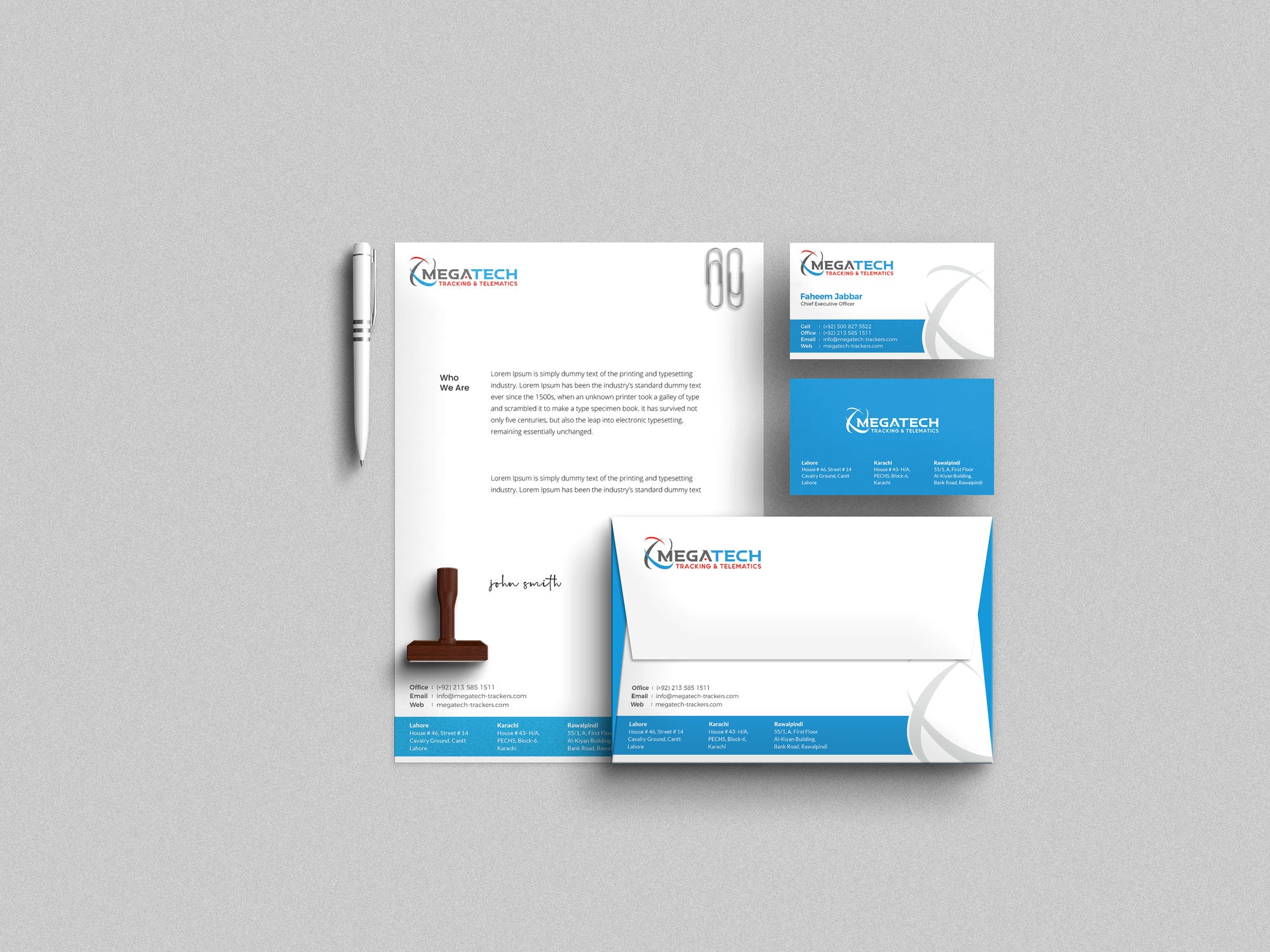 Boundless Technologies corporate identity design