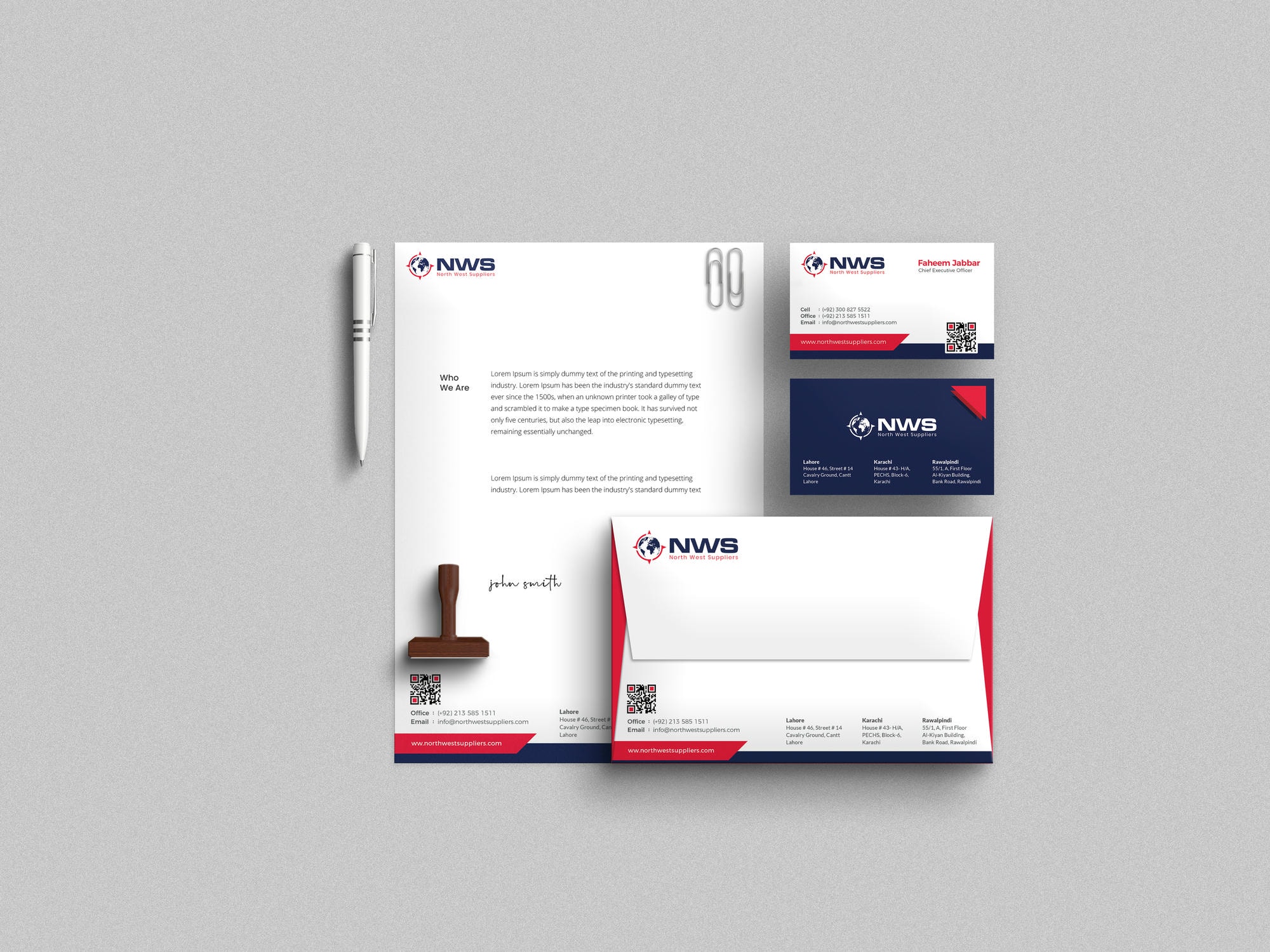 Boundless Technologies corporate identity design