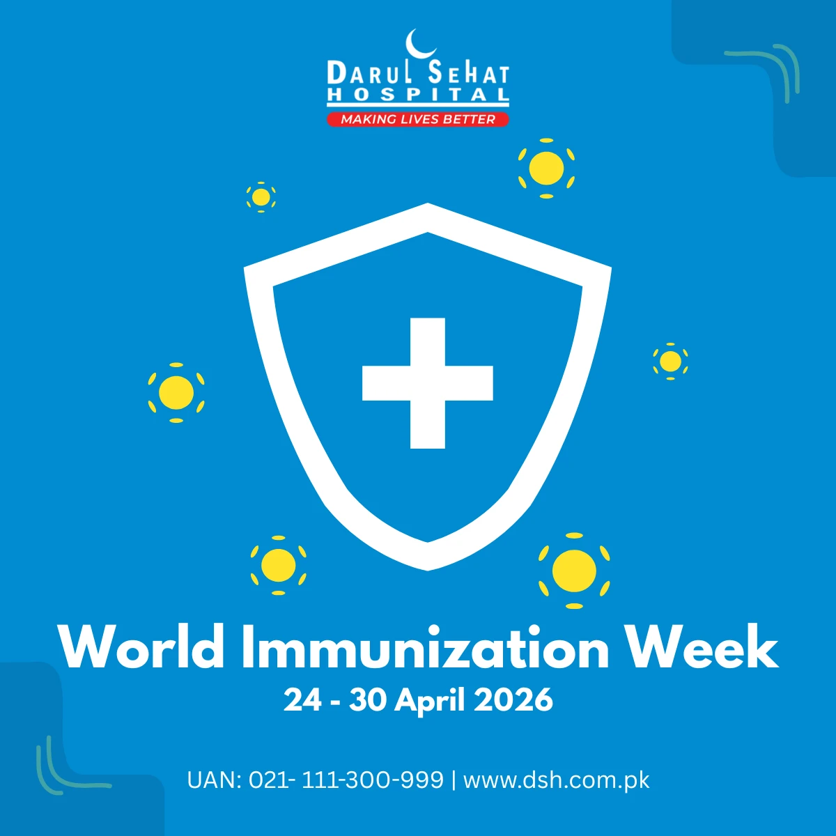 Darul Sehat Hospital campaign post