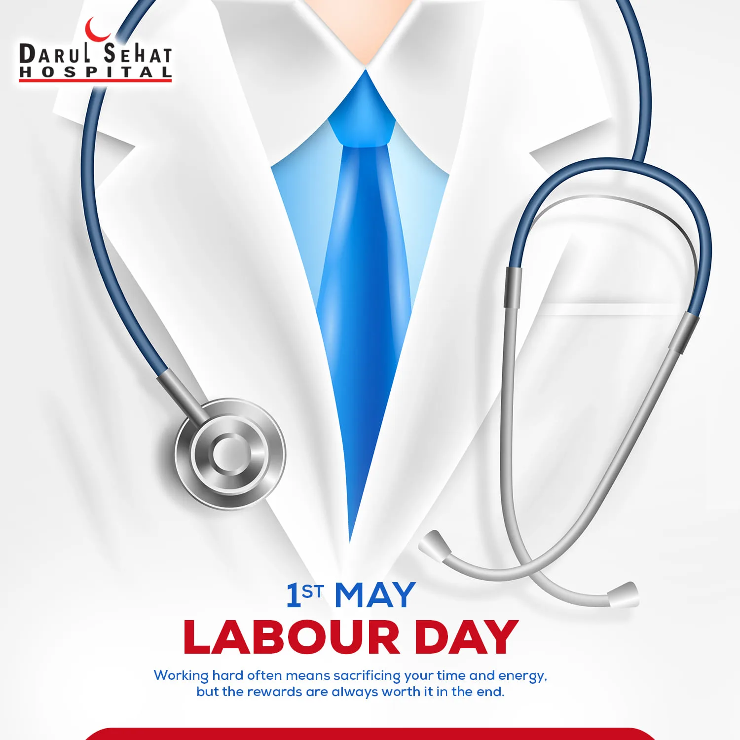 Darul Sehat Hospital campaign post