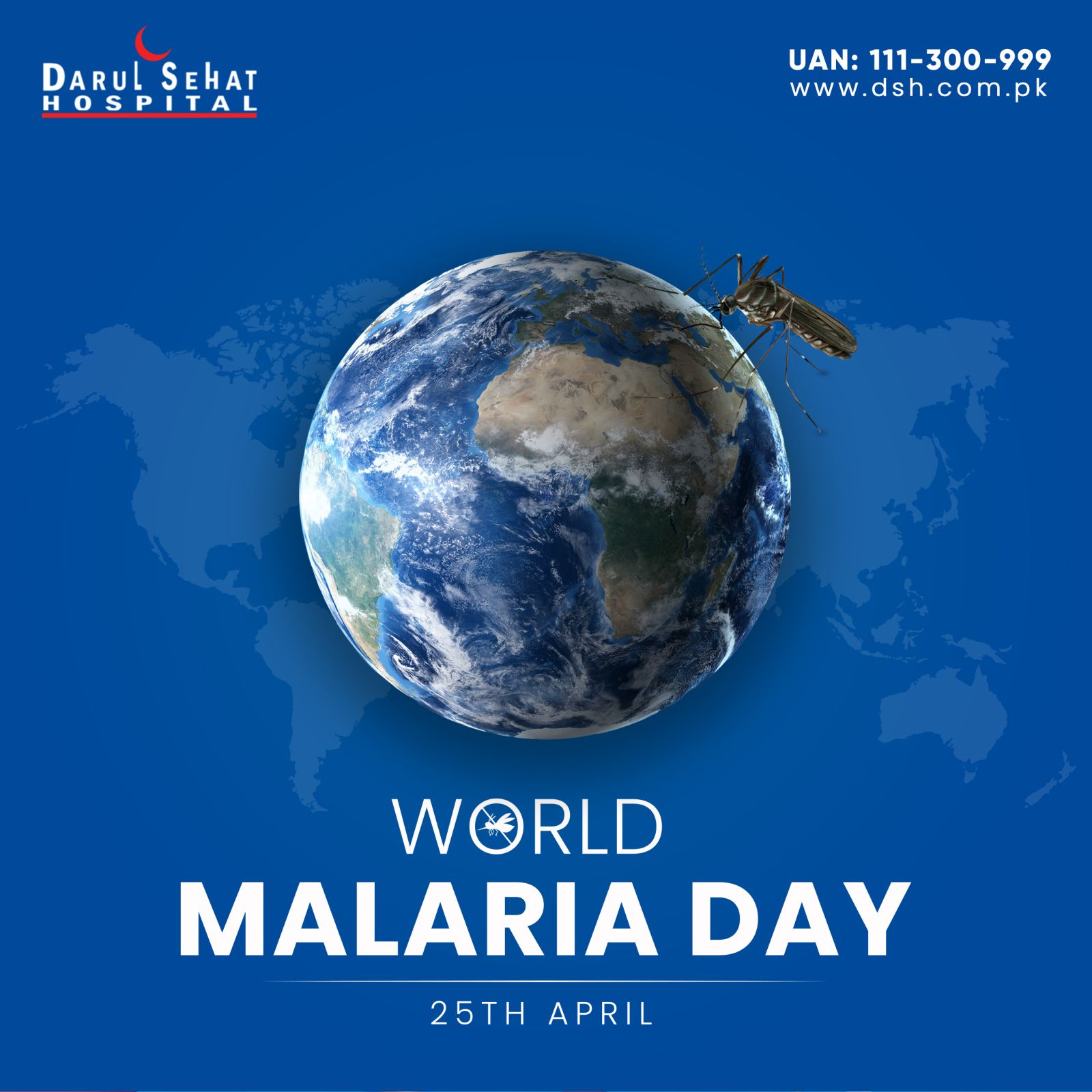 Darul Sehat Hospital campaign post