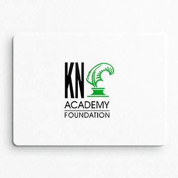 KN Academy logo design, designer recommended