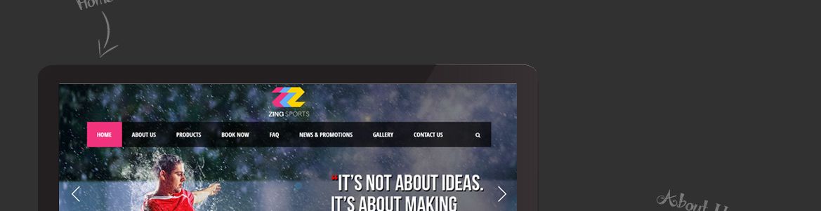 Zing Sports design presentation