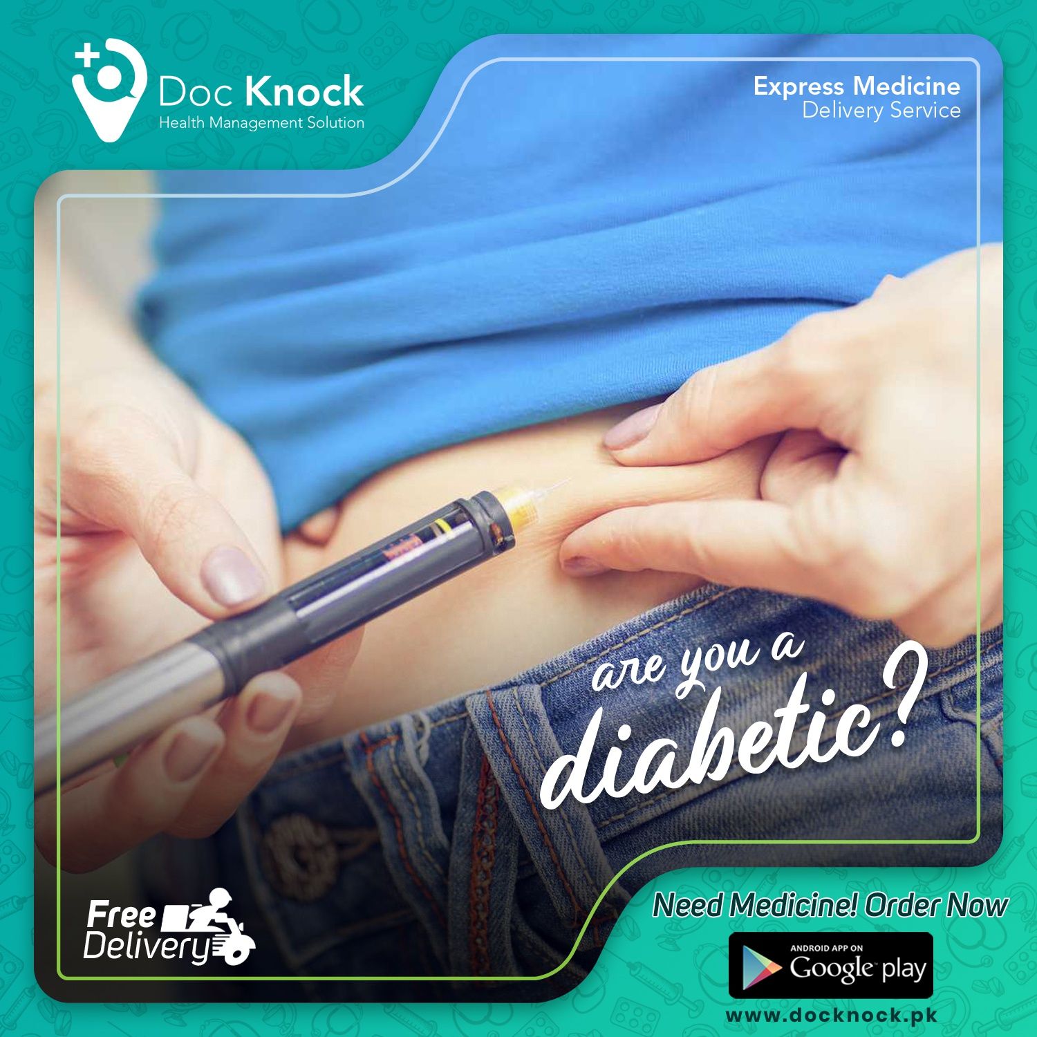 DocKnock campaign post