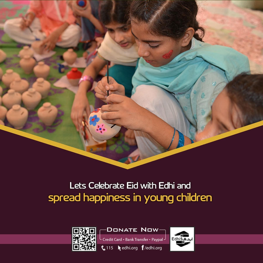 Edhi Foundation campaign post