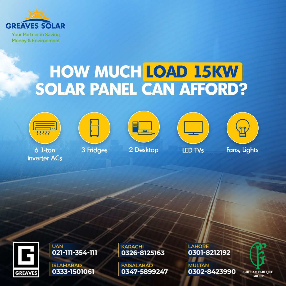 Greaves Solar campaign post