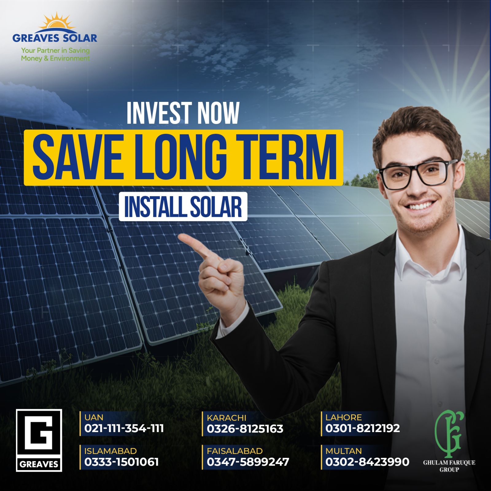 Greaves Solar campaign post