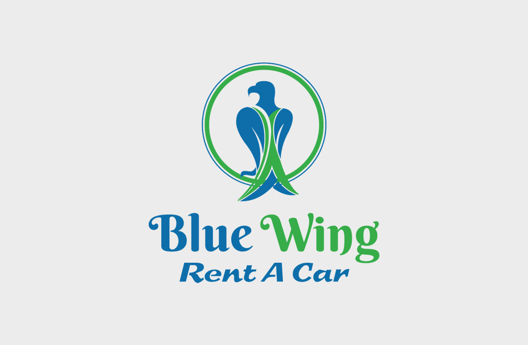 Boundless Technologies logo design - Blue Wing