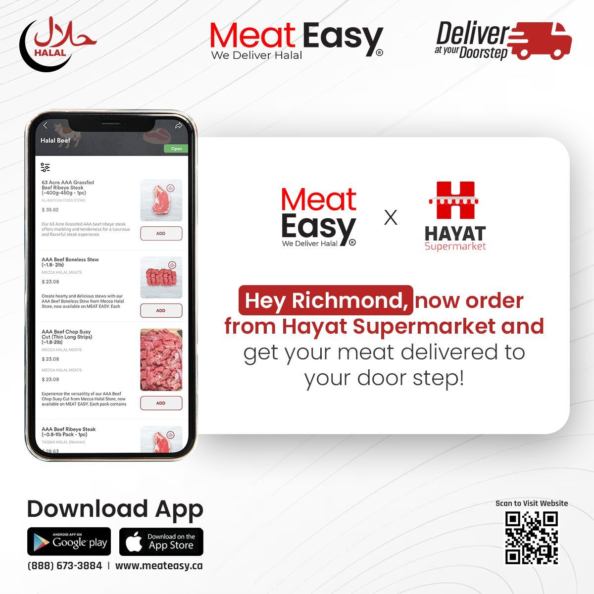 Meat Easy campaign post
