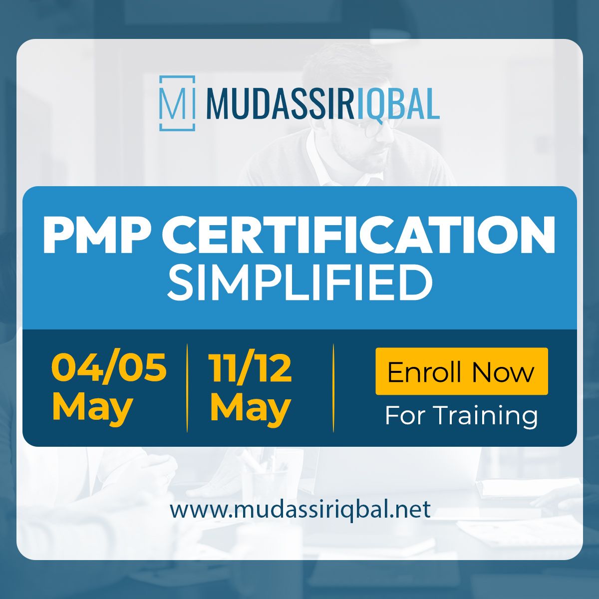 Mudassir Iqbal campaign post