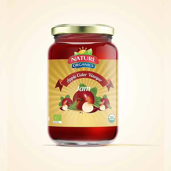Boundless Technologies Apple Jam - Jar packaging design