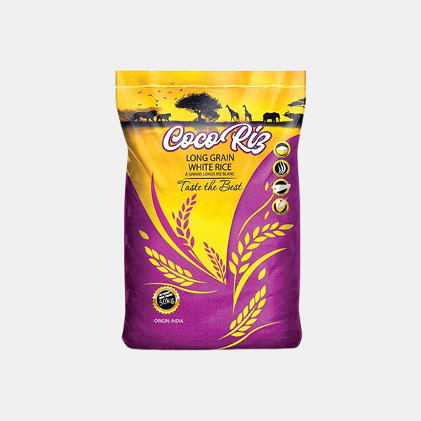 Boundless Technologies Rice bag packaging design