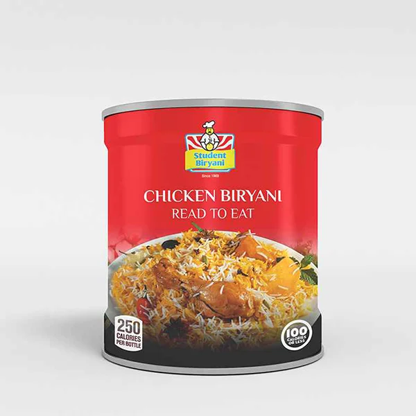 Boundless Technologies Chiken Biryani - Ready to Eat packaging design