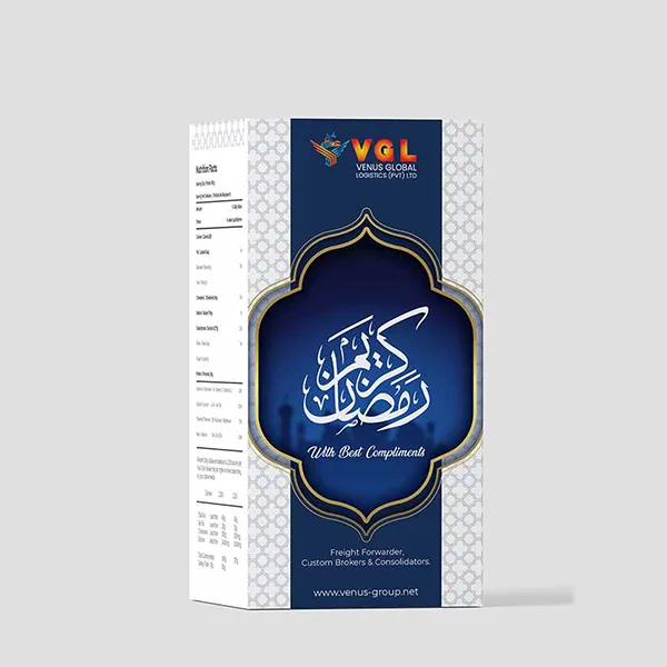 Boundless Technologies Ramzan Box packaging design