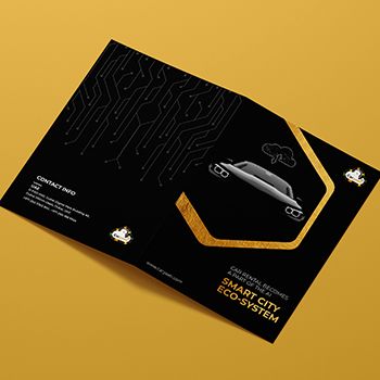 Boundless Technologies company profile design
