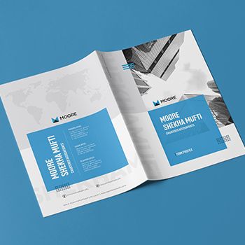 Boundless Technologies company profile design
