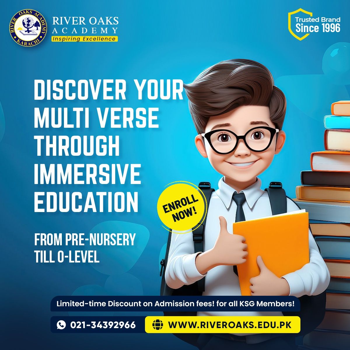 River Oaks Academy campaign post