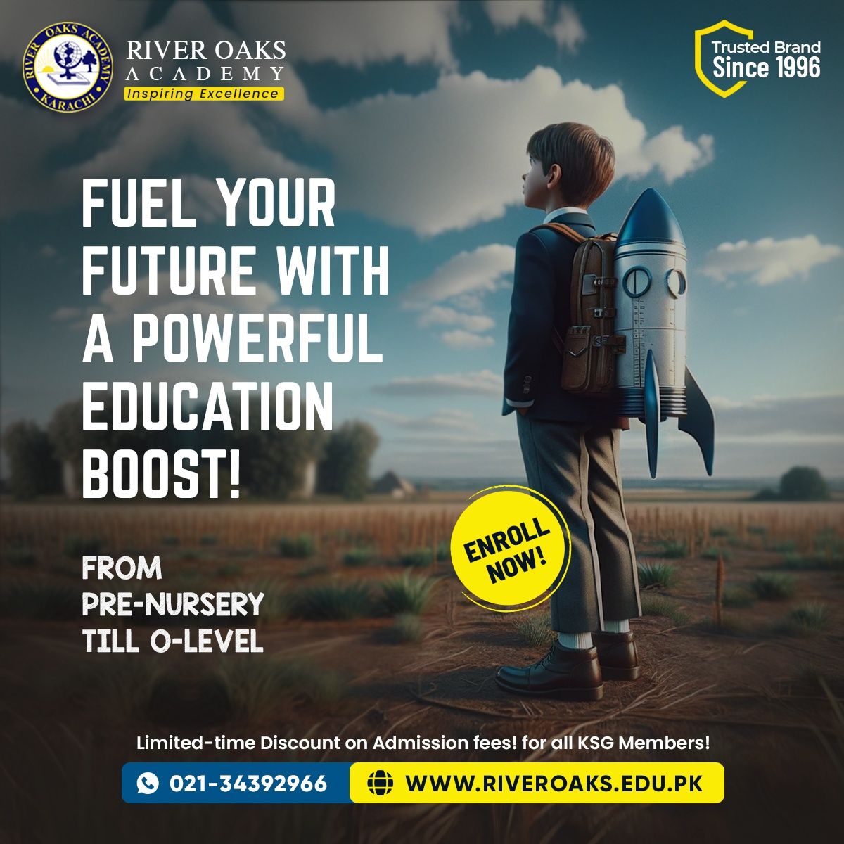River Oaks Academy campaign post