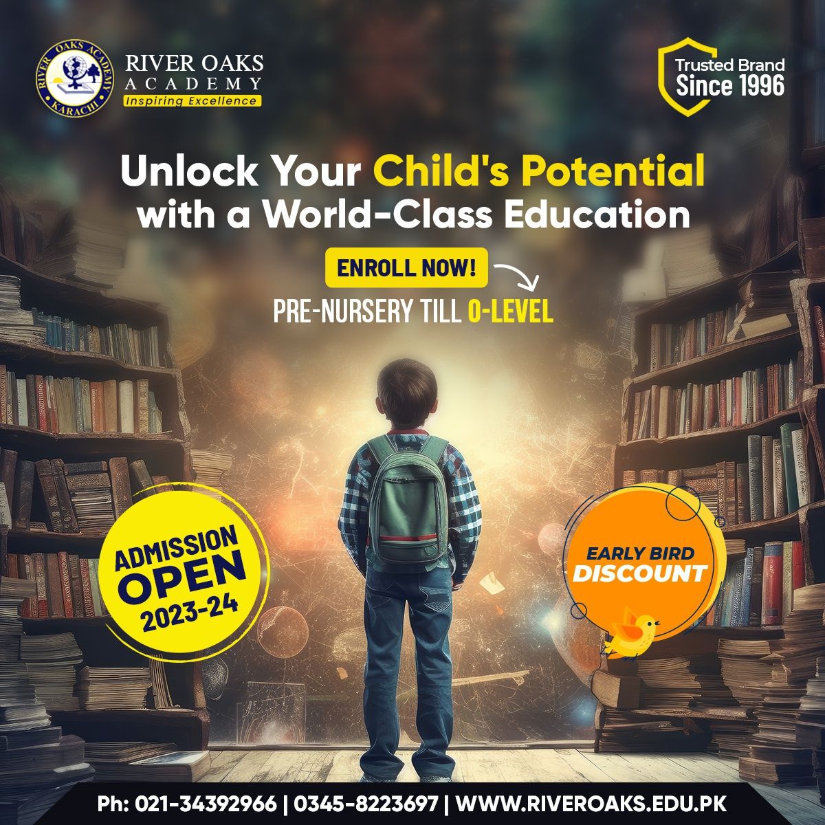 River Oaks Academy campaign post
