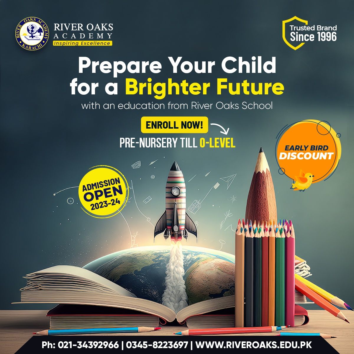 River Oaks Academy campaign post
