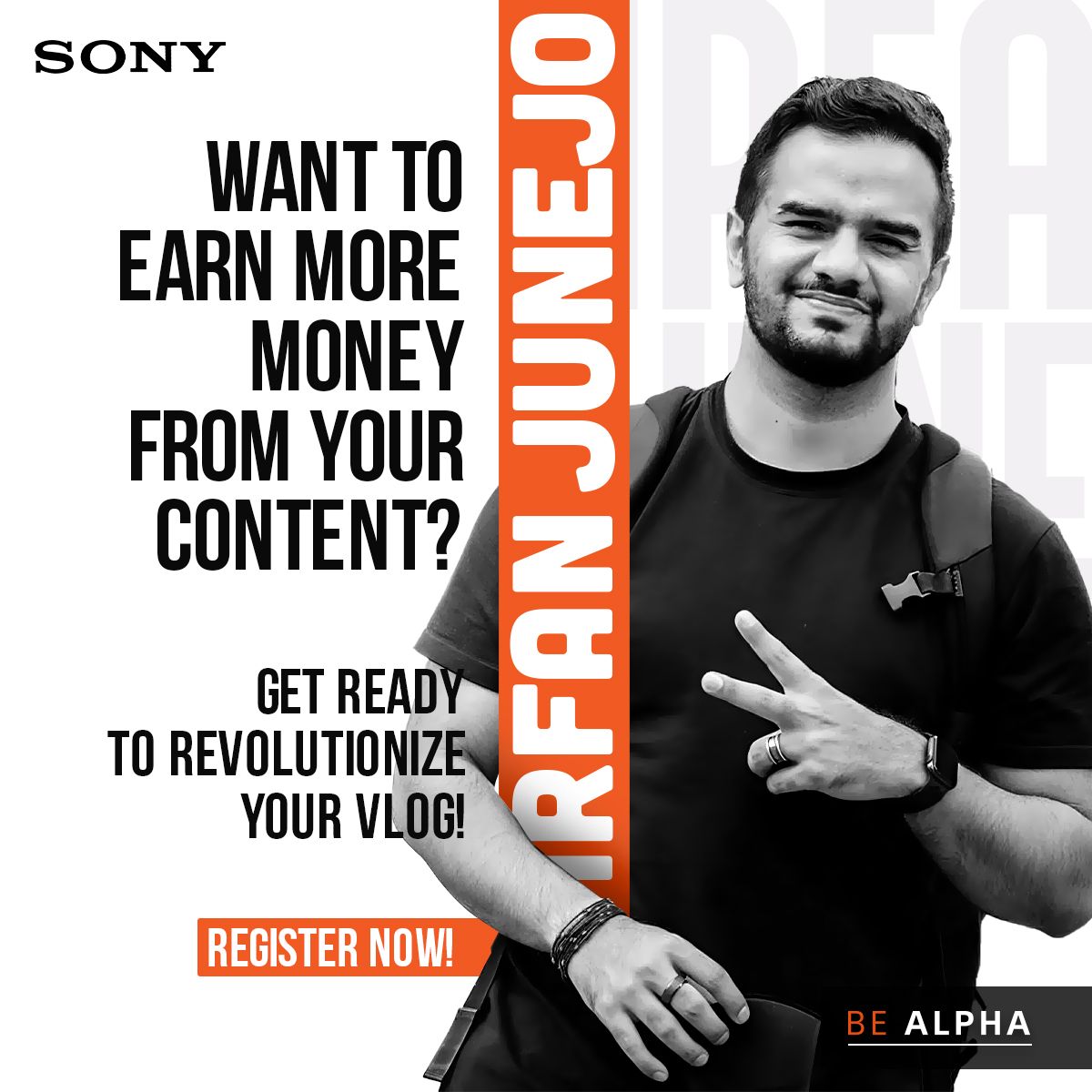 Sony Alpha campaign post