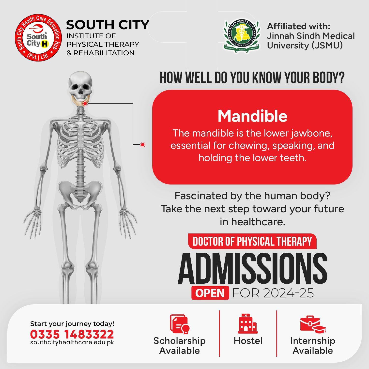 South City Institute of Physical Therapy & Rehabilitation campaign post