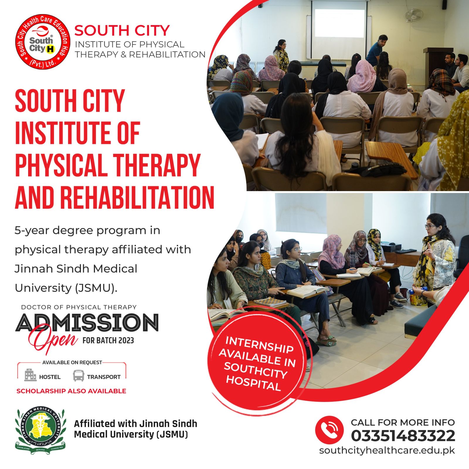 South City Institute of Physical Therapy & Rehabilitation campaign post