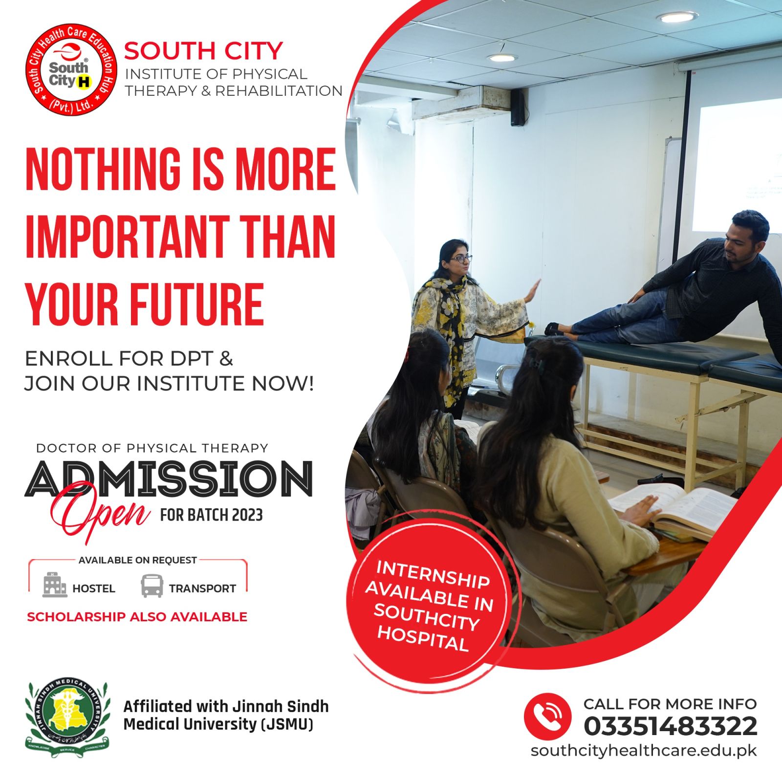 South City Institute of Physical Therapy & Rehabilitation campaign post