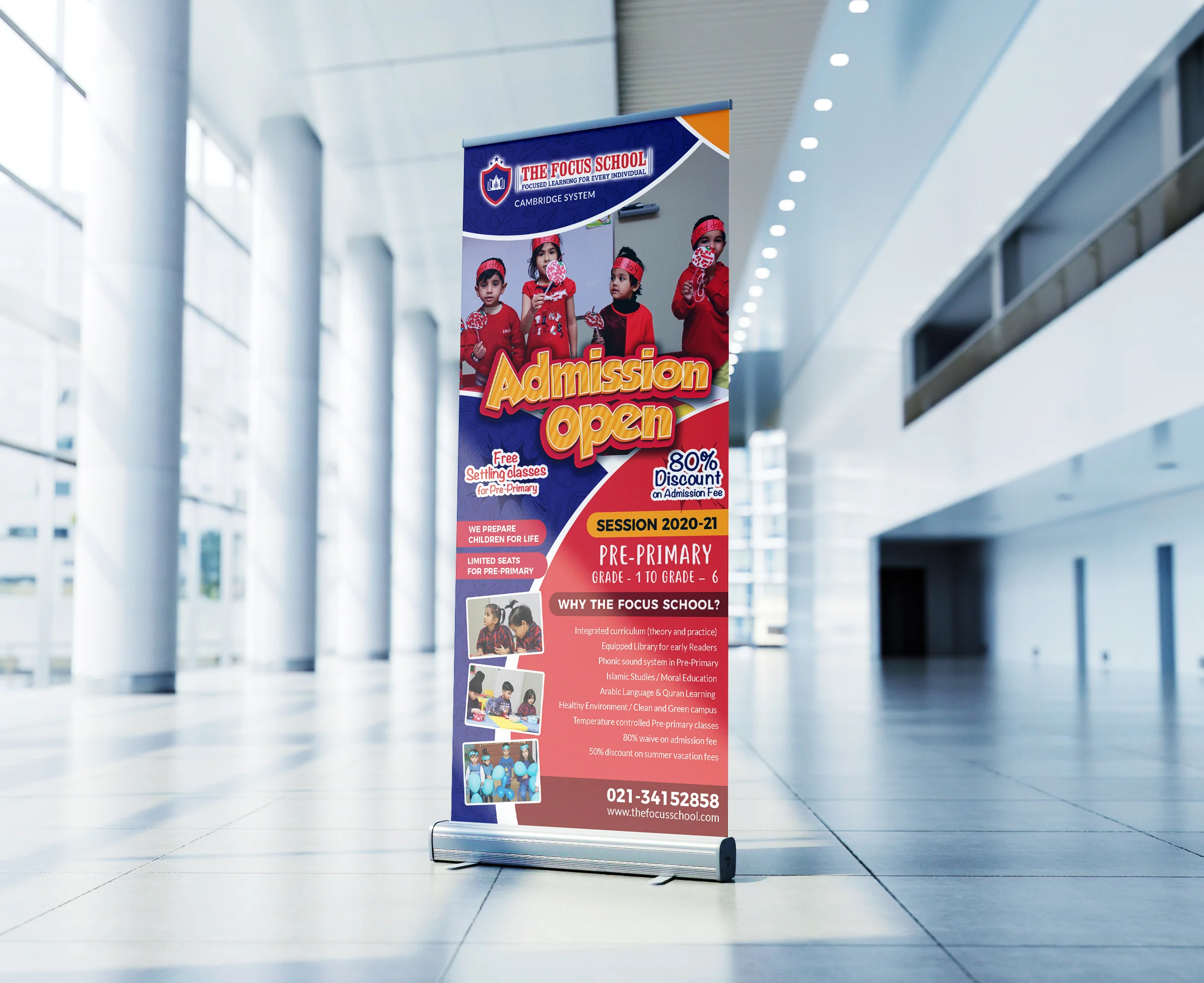 Boundless Technologies standee design