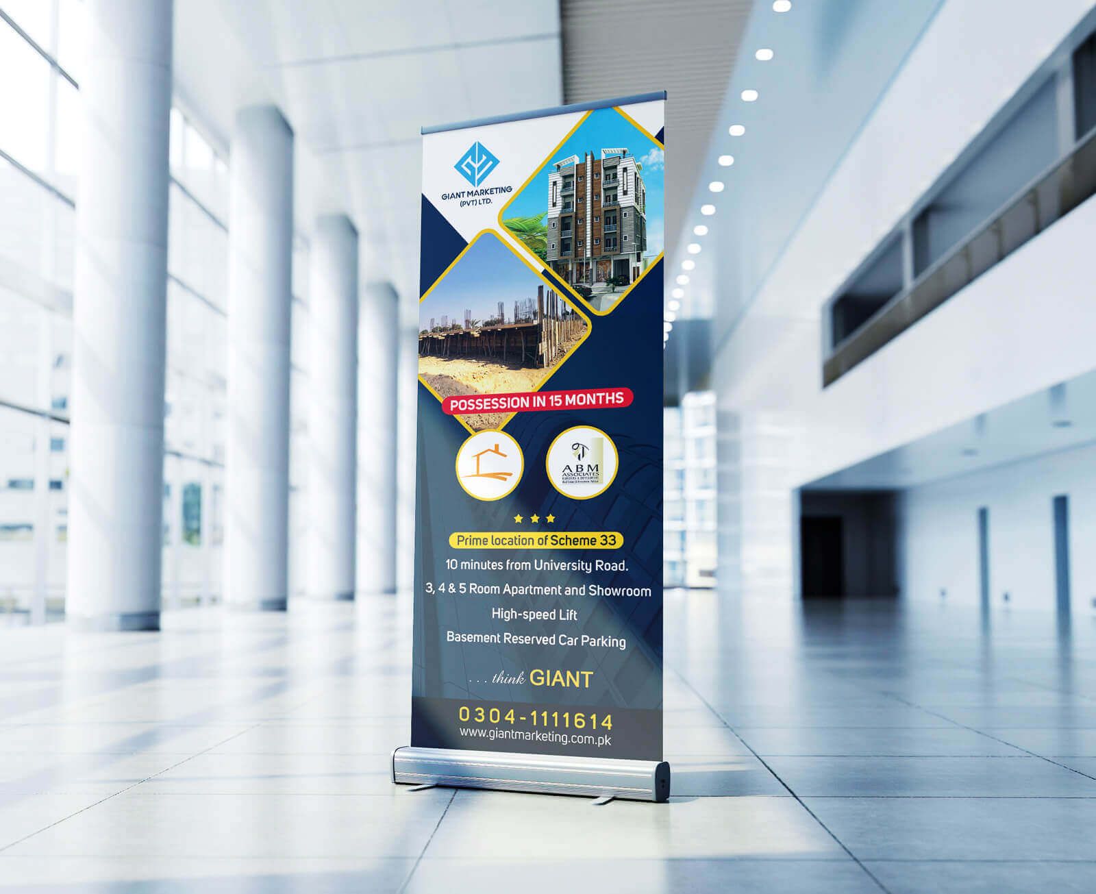 Boundless Technologies standee design