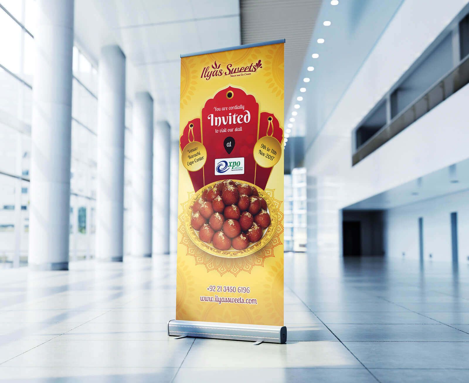 Boundless Technologies standee design
