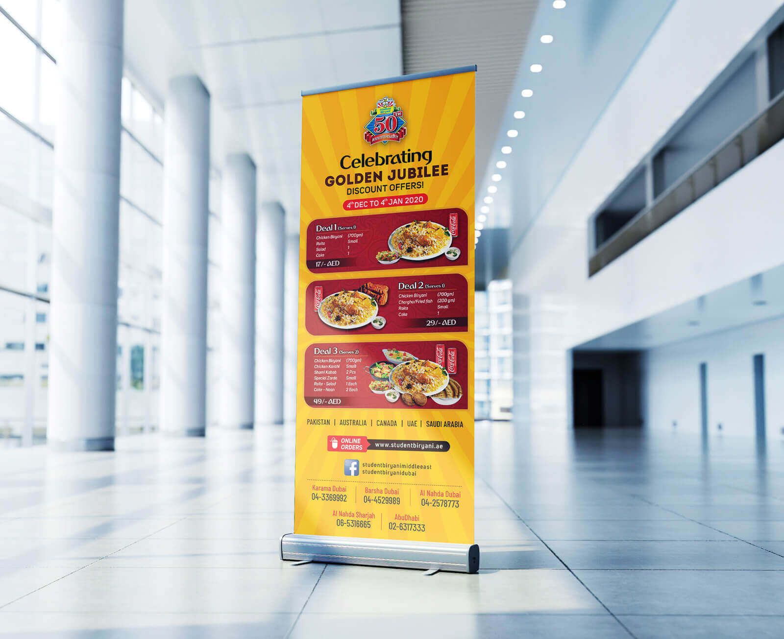 Boundless Technologies standee design