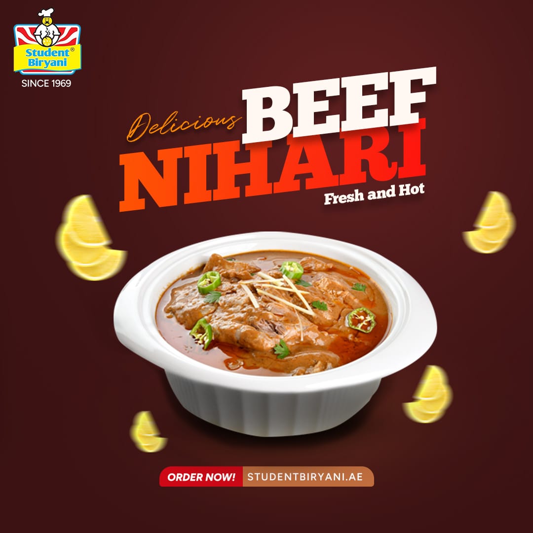 Student Biryani campaign post