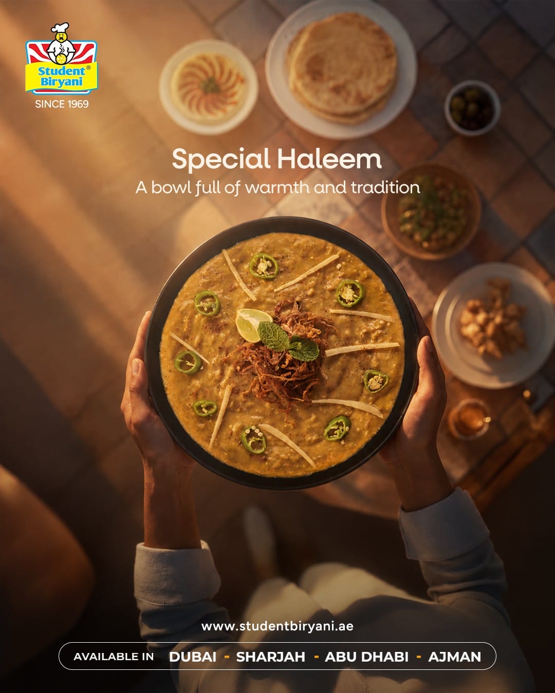 Student Biryani campaign post